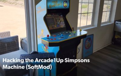 Hacking the Arcade1Up Simpsons Machine (Softmod) to Play 1,000s of Games